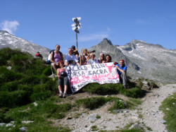 Arrivo a Passo di Campo (2300 slm)